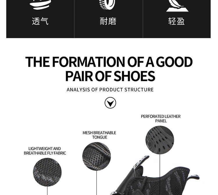 Men's Safety Work Shoes Image 5