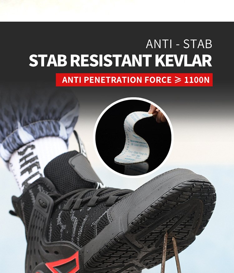 Men's Safety Work Shoes Image 8