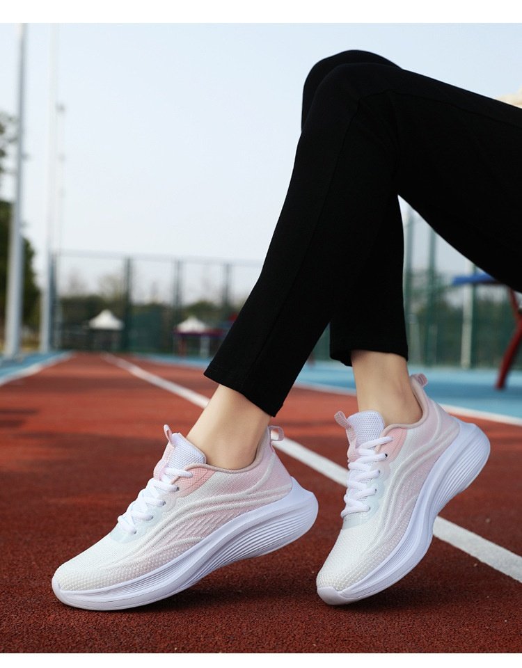 Breathable Lightweight Shock-Absorbing Sneakers Image 24