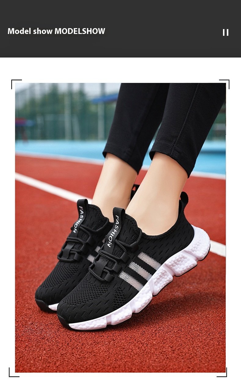 Breathable Soft Bottom Casual Men's Shoes - Side View