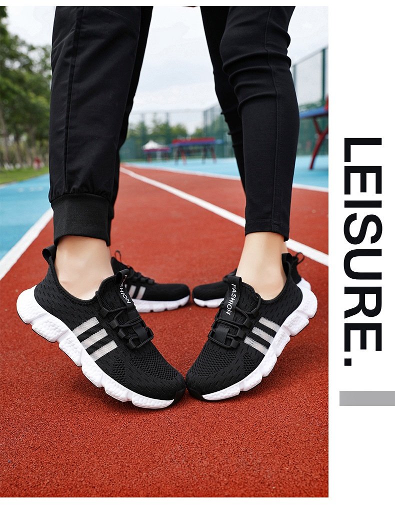 Breathable Soft Bottom Casual Men's Shoes - Stylish Design