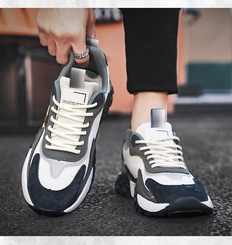 Men's Comfortable Low-Cut Casual Sneakers Image 5