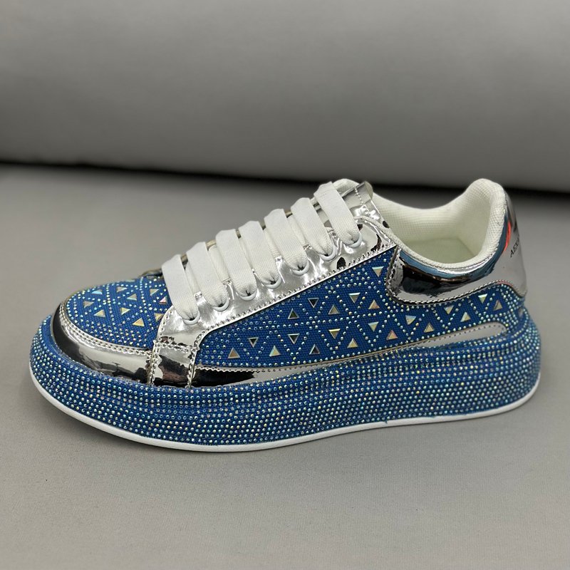 Rhinestone Platform Shoes for Men