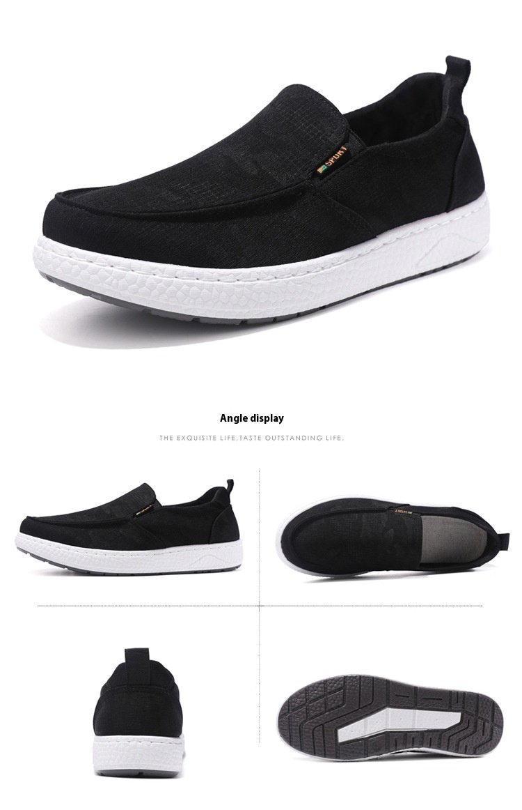 Men's Fashionable Breathable Canvas Shoes - Image 14