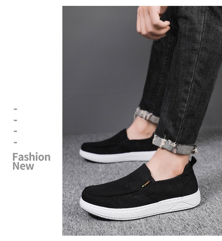 Men's Fashionable Breathable Canvas Shoes - Image 17