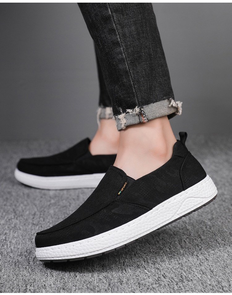 Men's Fashionable Breathable Canvas Shoes - Image 20