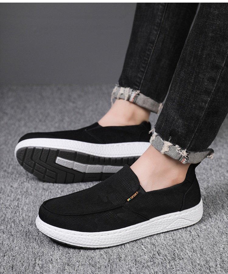 Men's Fashionable Breathable Canvas Shoes - Image 21