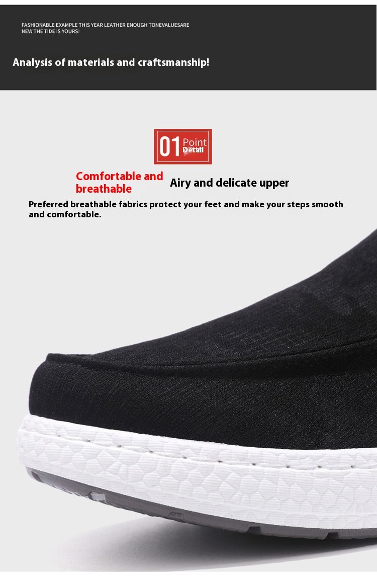 Men's Fashionable Breathable Canvas Shoes - Image 24